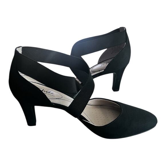 LIFESTRIDE Women's Strappy Black Gallery Pump Size 9 - Picture 1 of 6
